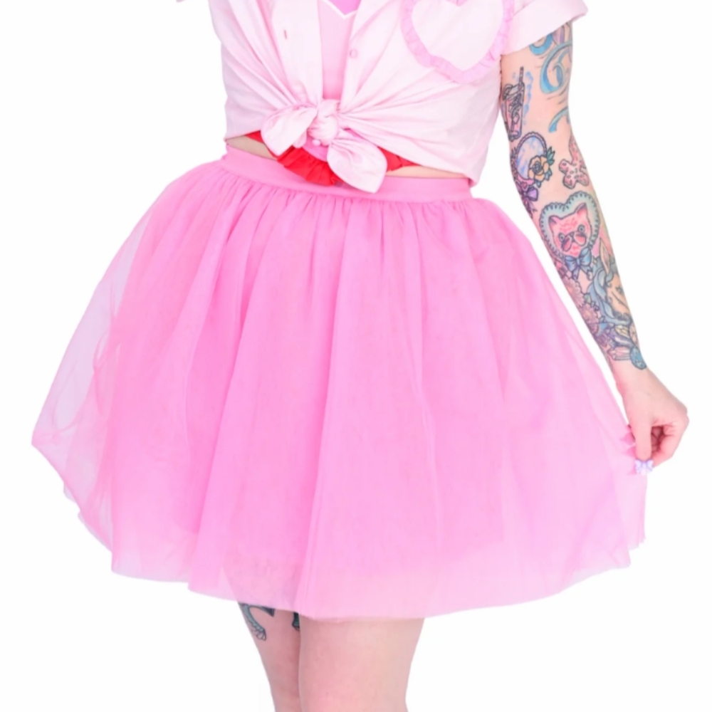 My Violet Laurel Tulle Skirt